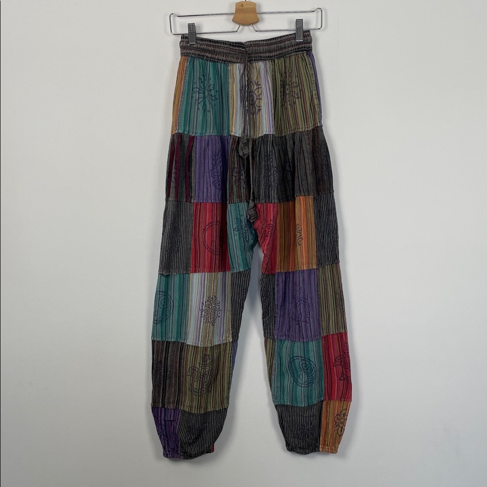 Rising International Multicolor Patchwork Boho Hi… - image 2